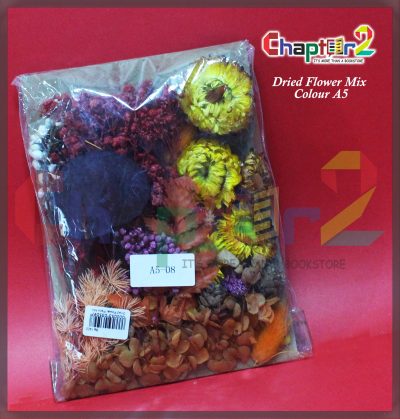 Dried Flower Mix A5 Multi Color and Different Design