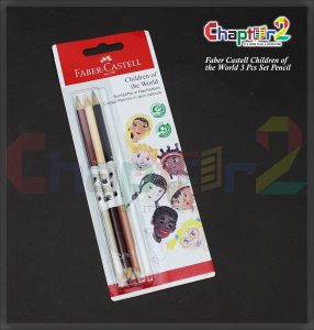 Faber-Castell Children of the World 3Pcs Pencil Set