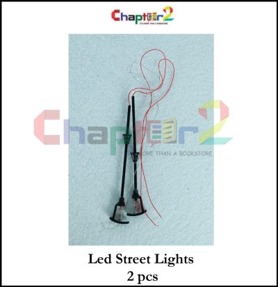 LED Street Lights for Model Making – 8cm (2 pcs)
