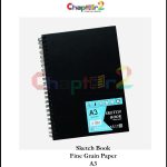 KeepSmiling Sketch Book – Fine Grain Paper (A3, A4, A5 Sizes) - a3