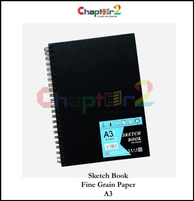 KeepSmiling Sketch Book – Fine Grain Paper (A3, A4, A5 Sizes)
