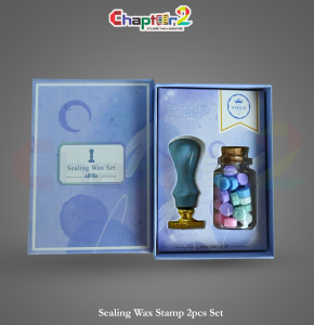 Sealing Wax Starter Kit with Stamp & Wax Beads – 2pcs Set