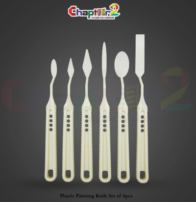 Mungyo Plastic Painting Knife Set – 6pcs Artist Palette Knives for Acrylic & Oil Painting 2 5304656a 1