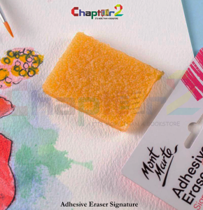 Mont Marte Adhesive Eraser Signature – Residue Remover for Art, Paper & Glass