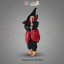 Hanging Witch Decoration – Halloween Witch Doll (11.5