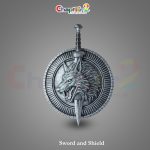 Medieval Sword and Shield Set – Knight Warrior Toy Weapon for Kids & Cosplay - design-1
