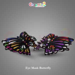 Butterfly Eye Mask – Glitter Party & Masquerade Mask