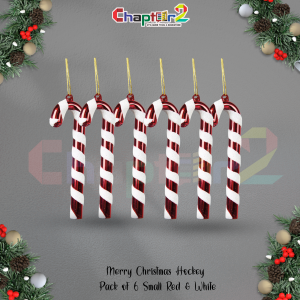 Gold Christmas Bells with Holly & Ribbon – 4 Pcs | Festive Hanging Ornaments