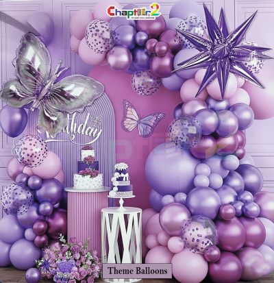 Purple Butterfly Theme
