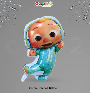 Cocomelon Foil Balloon – Baby Cartoon Character Party Decoration
