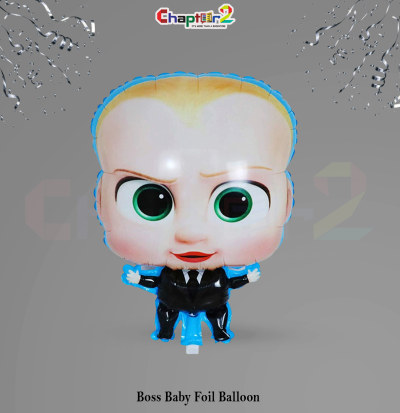 Boss Baby Foil Balloon – Cartoon Character Party Decoration