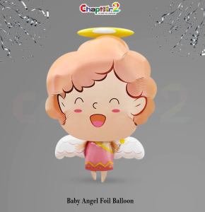 Baby Angel Foil Balloon – Cute Angel Theme Party Decoration Balloon