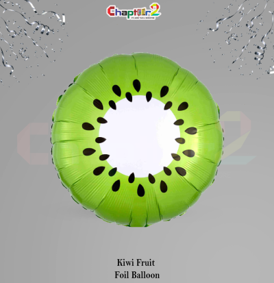 Kiwi Fruit Foil Balloon – Green Fruit Party Decoration Balloon