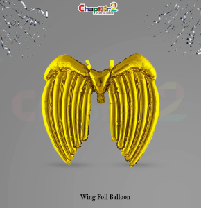 Golden Angel Wing Foil Balloon – Party & Photo Decoration Balloon