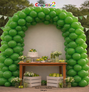 Green Balloon Decoration Set (100 Pcs) for Birthday, Party & Event Décor ( 9 Inch )