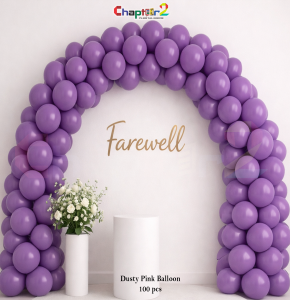 Dusty Pink Balloon Pack – 100 Pieces Party Decoration Balloons (12 Inch)