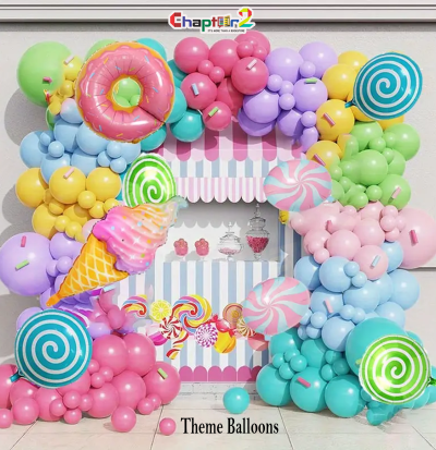 Candy Theme Balloon Decoration Set