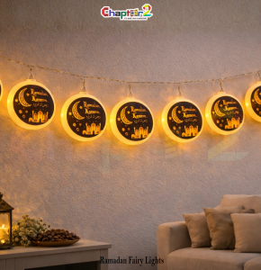 Ramadan Kareem Fairy Lights – Round Mosque LED String Lights