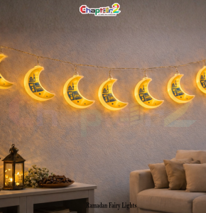 Ramadan Fairy Lights – Crescent Moon Mosque LED String Lights