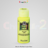 Glow in the Dark Acrylic Paint – FolkArt 59ml (Multiple Colors) - yellow