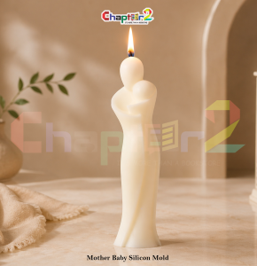 Mother Baby Hug Silicone Candle Mold – 3D DIY Candle, Resin, Soap & Plaster Mold | Chapter2.pk