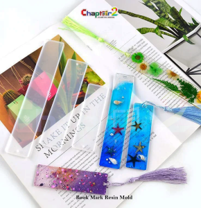 Bookmark Silicone Resin Mold Set (3 Sizes) | Epoxy Book Mark Mold for DIY Crafts & Gifts