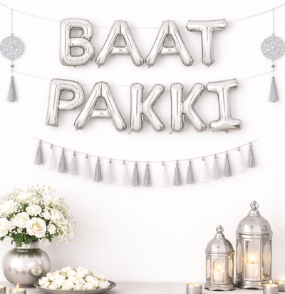 Baat Pakki Balloon Theme
