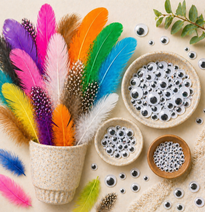 Feathers & Googly Eyes