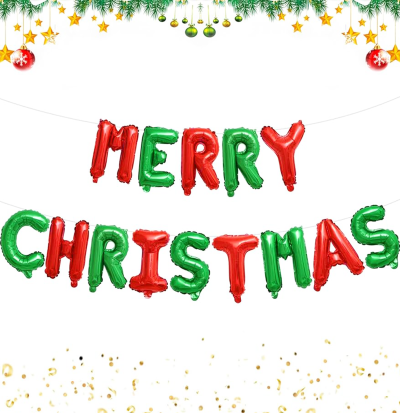 Christmas Decoration Foil Balloons and Themes