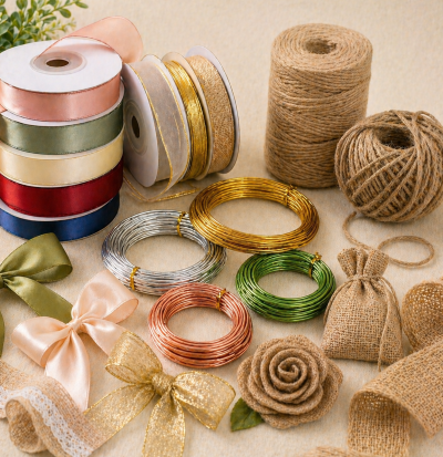 Ribbon, Wire & Jute Item