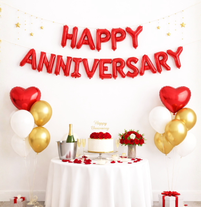 Wedding & Wedding anniversary Balloon Theme