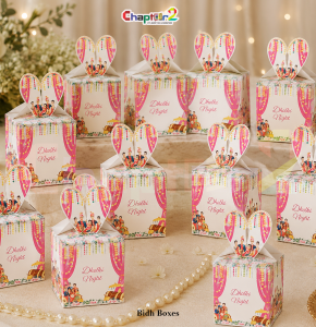 Dholki Night Favor Boxes – Premium Wedding Treat Boxes for Dholki & Mehndi Events
