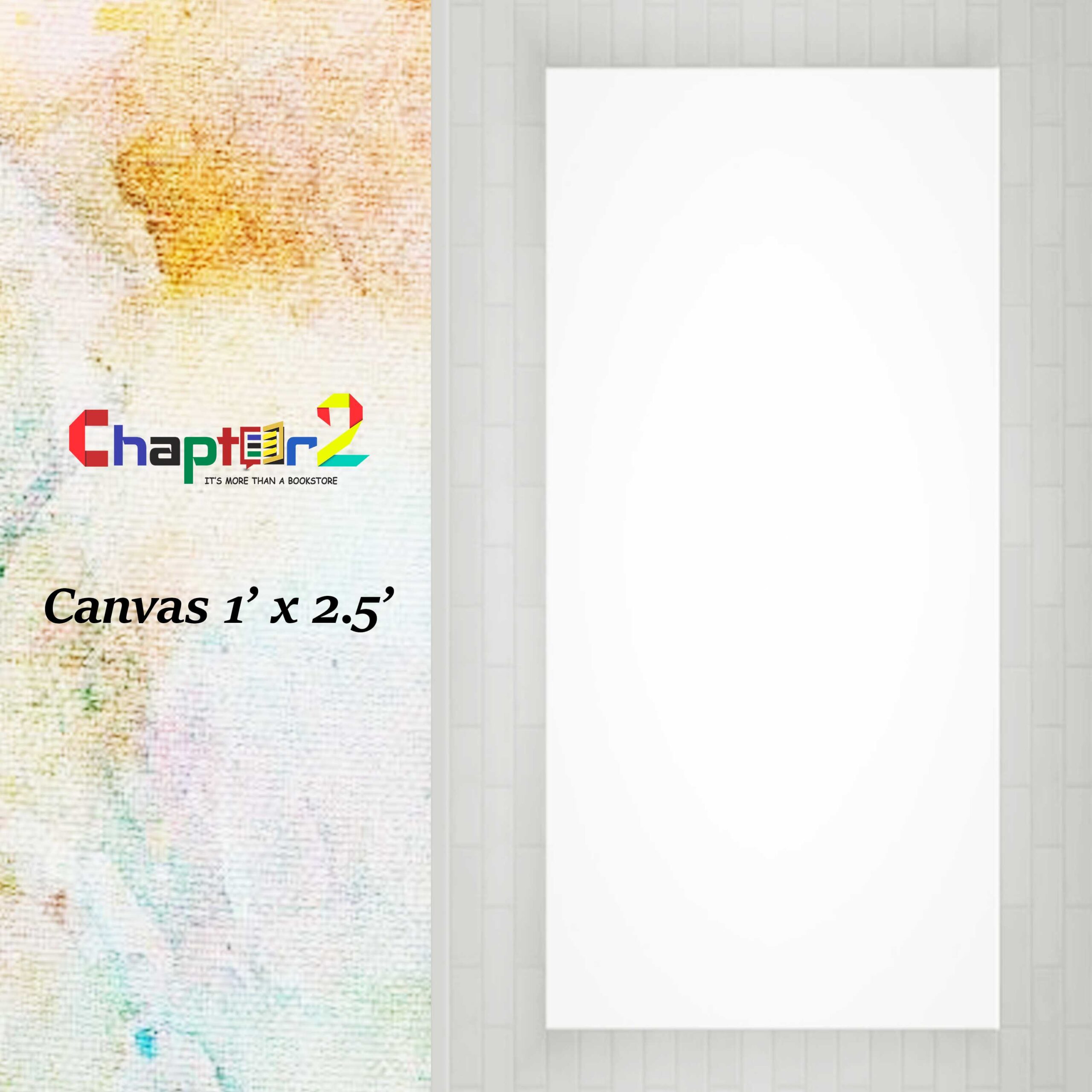 5301944 Local Canvas 12x30 Inches 1x2.5 Feet Custom Vertical Wall Art Frame decor