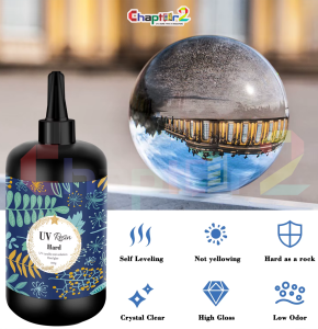 UV Resin Hard Glue 50g – Clear UV Curing Resin for Jewellery, Keychains & DIY Resin Art Crafts