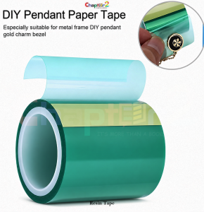1.5 Inch Resin Tape for Epoxy & UV Resin Art – Craft Sealing Tape for Resin Molds, Keychains & Jewellery Making