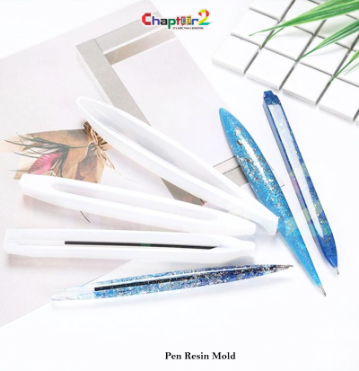 Pen Resin Mold for Handmade Resin Pens & Stationery Crafts
