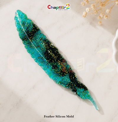 Feather Silicone Mold for Resin Art, Tray Décor & DIY Craft Making