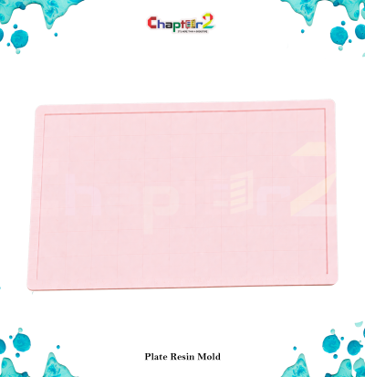 12 Inch Plate Resin Mold – Large Rectangle Silicone Mold for Epoxy Resin Trays & DIY Craft Projects