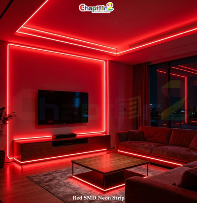 Red SMD Neon Strip Light – Flexible LED Neon Strip Per Feet