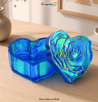 3D Heart Silicone Mold