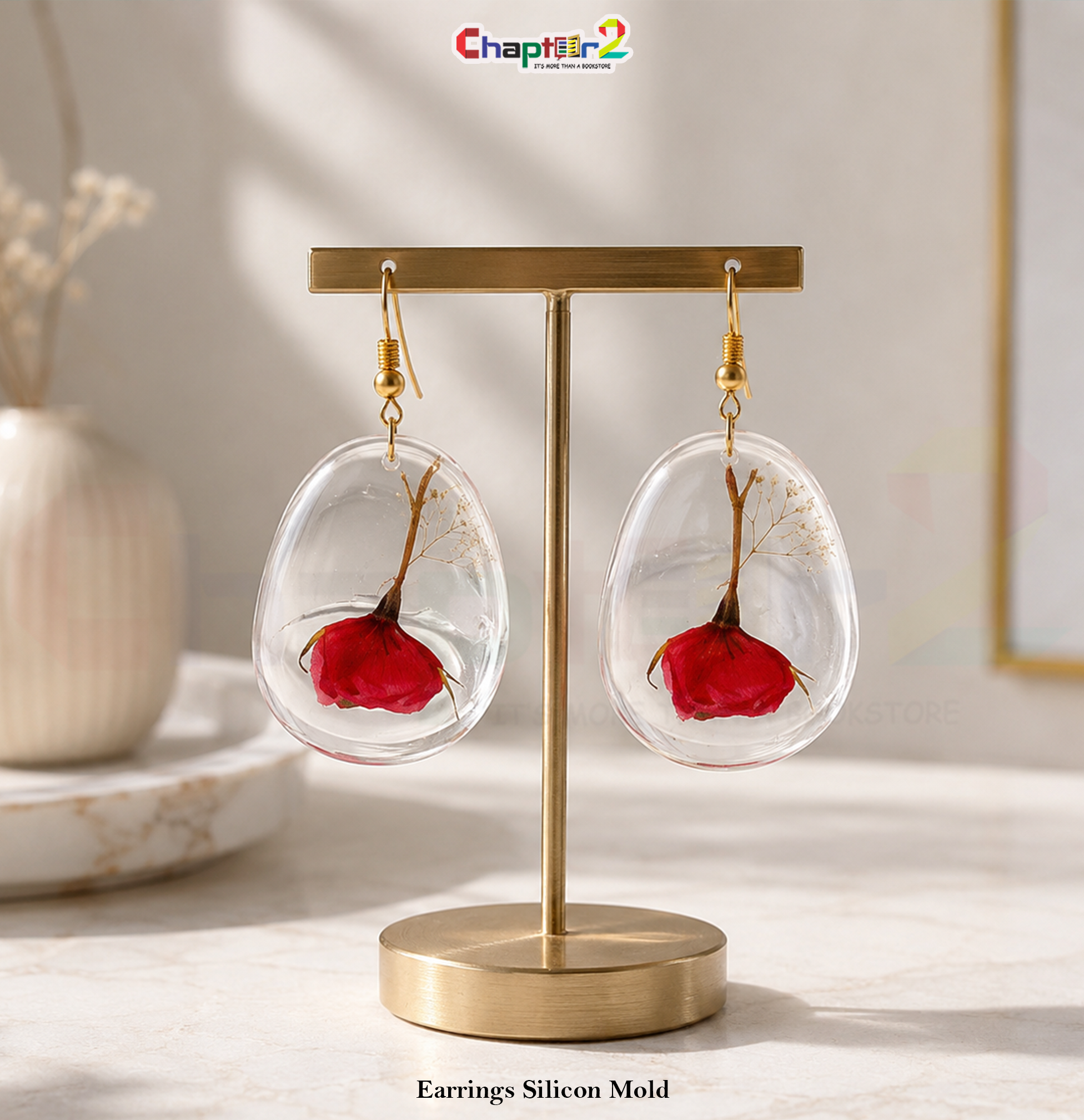 Oval Earring Resin Mold Oval Earring Resin Mold