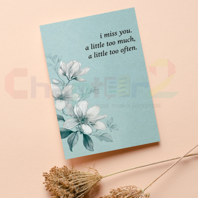 i miss you greeting card