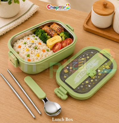 tedemei green stainless steel lunch box