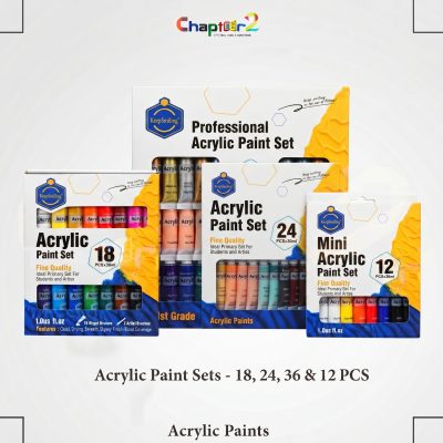 Acrylic paint tubes