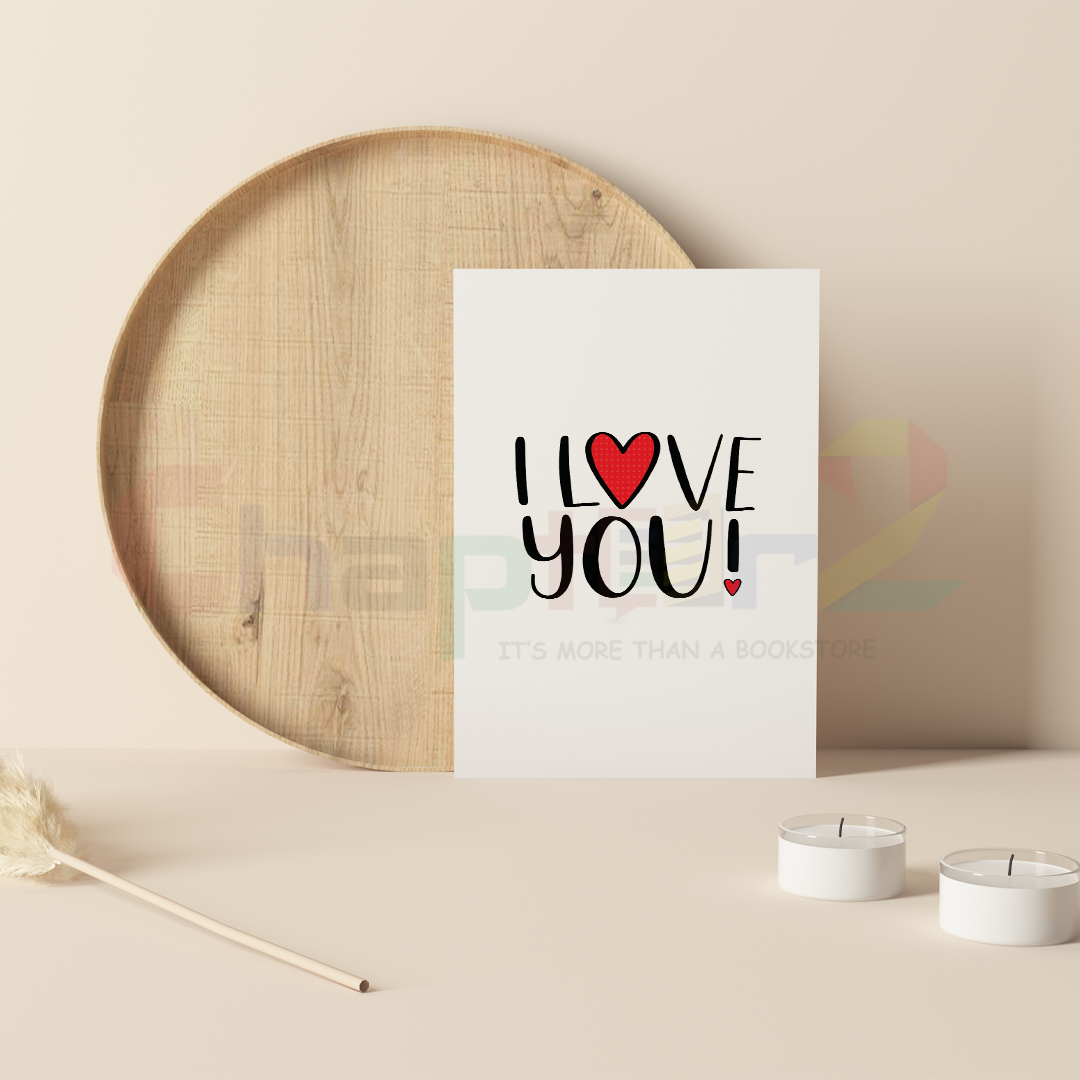card 22d playful typography i love you greeting card with bold red heart