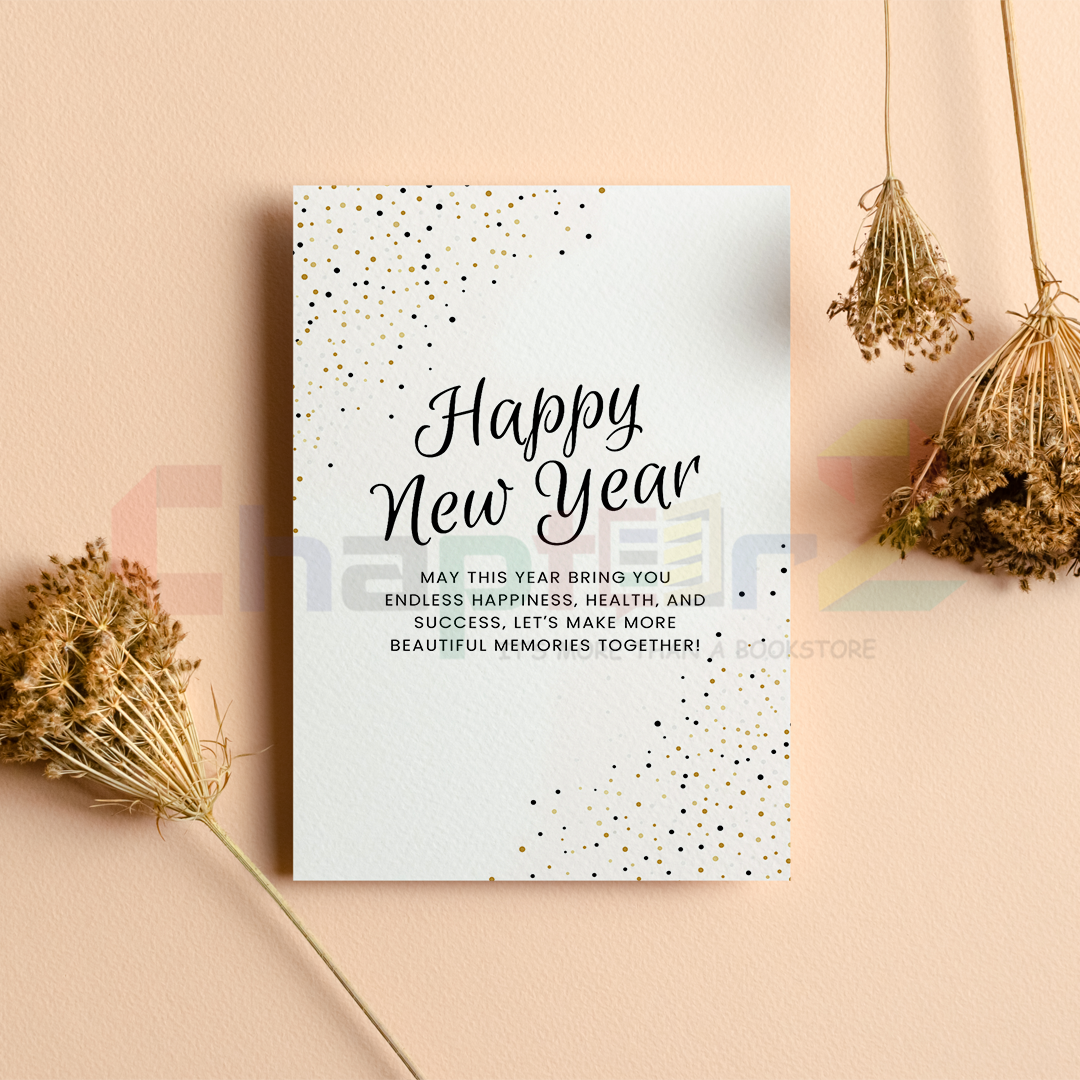 card 8d new year greeting card