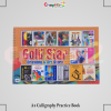 Gold Star Calligraphy Practice Book (A3 & A4 Sizes) – Spiral Bound Artist Sketch Pad - a4