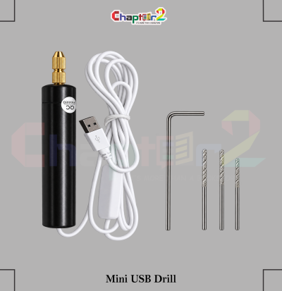 Mini USB Drill Set for Resin Jewelry Making and Craft DIY Tools