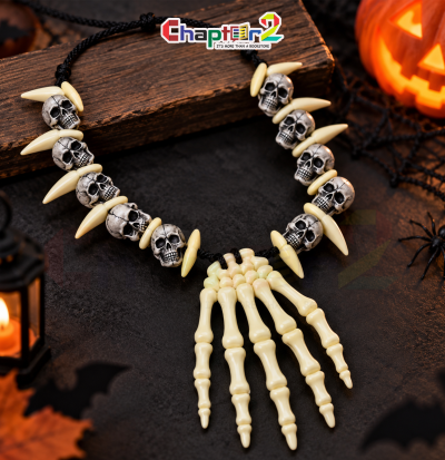 skull necklace