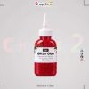 Super Waterproof Glitter Glue – Non-Toxic Multi-Surface Craft Adhesive - red